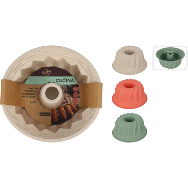 Forma do babki Mondex 3 rodzaje (24 cm)