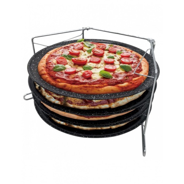 НАБІР З 4 ДЕКО ДЛЯ ПІЦИ KINGHOFF KH-1553