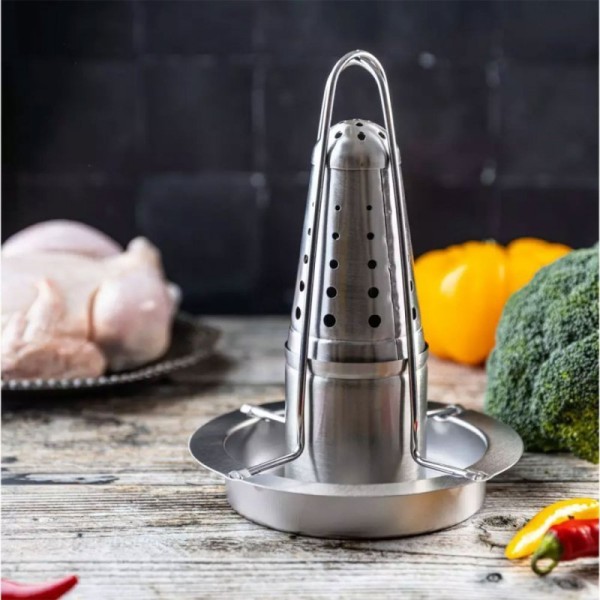 Решітка для запікання курки KINGHOFF KH-1880 з сушаром та ароматизатором