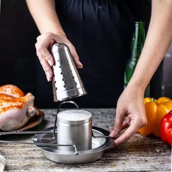 Решітка для запікання курки KINGHOFF KH-1880 з сушаром та ароматизатором