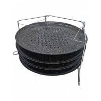 Zestaw blach do pieczenia pizzy Kinghoff KH-1553 (4 sztuki)