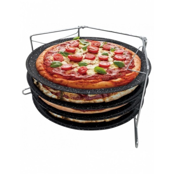 НАБІР З 4 ДЕКО ДЛЯ ПІЦИ KINGHOFF KH-1553