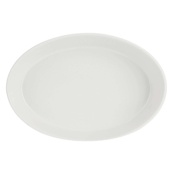 Owalne naczynie do zapiekania La Porcellana Bianca FIESOLE (20 x 30 cm)