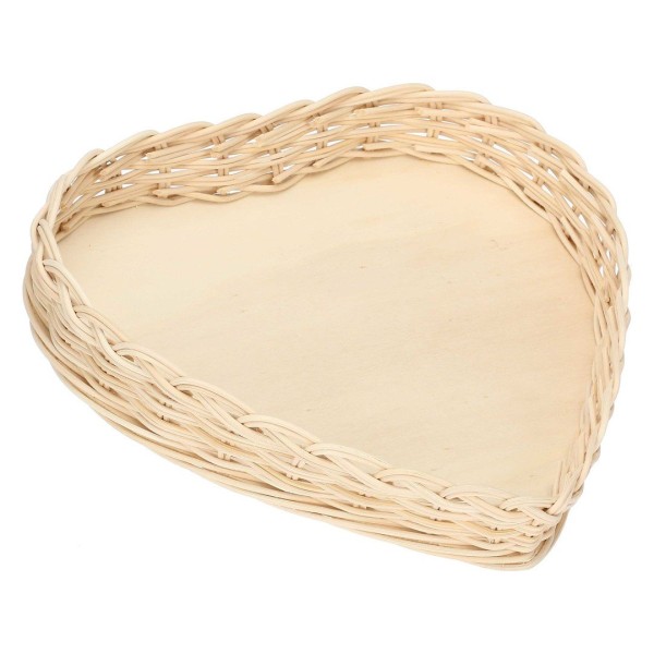 Плетений кошик LA PORCELLANA BIANCA MIDOLLINO для форми для випічки у формі серця