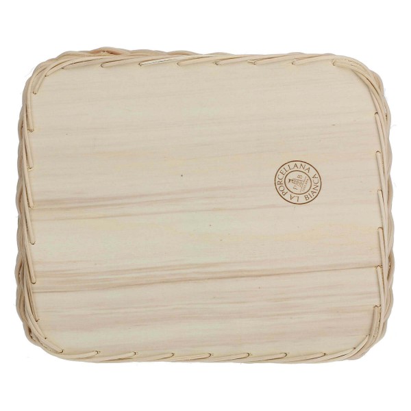 LA PORCELLANA BIANCA MIDOLLINO Плетений кошик на форму для запікання 30 см