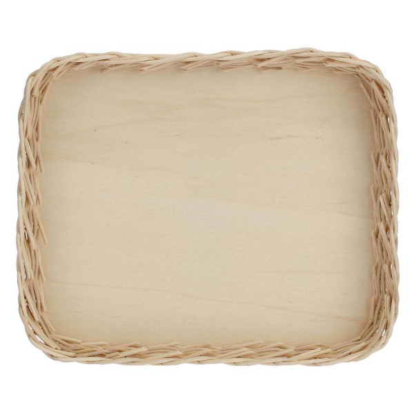 LA PORCELLANA BIANCA MIDOLLINO Плетений кошик на форму для запікання 30 см