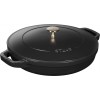 STAUB Набір з 2 горщиків + кришка 24 см чорний