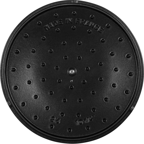STAUB Набір з 2 горщиків + кришка 24 см чорний