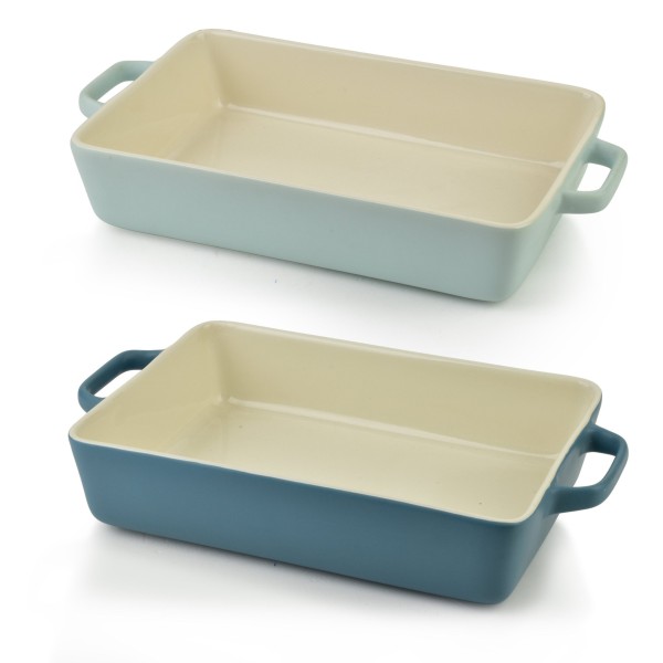 Прямокутна тарілка BASIC, мікс кольорів, 30x20x7 см