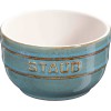 STAUB XS-MINIS Набір із 4 круглих формочок для випічки 9 см, антично-бірюзовий
