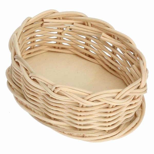 LA PORCELLANA BIANCA MIDOLLINO Плетений кошик для форми для запікання кролика 10 х 7 см