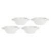 Zestaw naczyń do zapiekania La Porcellana Bianca TERRINE (4 szt., 650 ml każde)