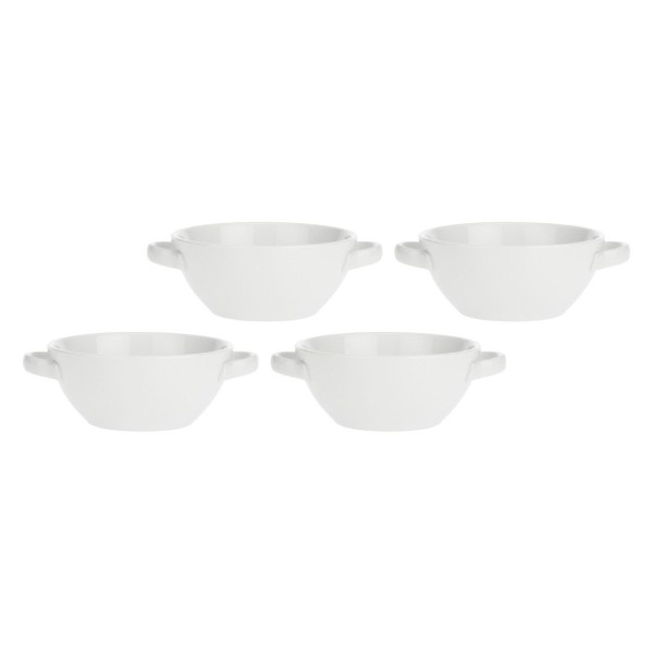 Zestaw naczyń do zapiekania La Porcellana Bianca TERRINE (4 szt., 650 ml każde)