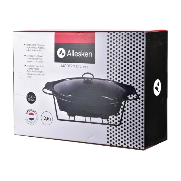 Naczynie z podgrzewaczem Allesken MODERN KITCHEN (2,6 l)