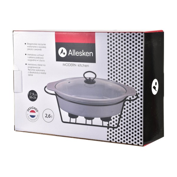 Naczynie z podgrzewaczem Allesken MODERN KITCHEN (2,6 l)