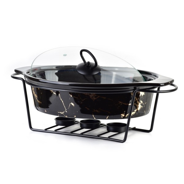 СУЧАСНА КУХНЯ Посуд з підігрівом 1,6 л 33,1 x 22,2 x В 7 см