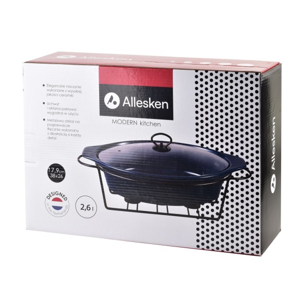 Naczynie z podgrzewaczem Allesken MODERN KITCHEN (2,6 l)