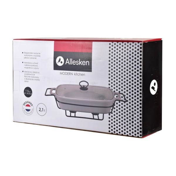 Naczynie z podgrzewaczem Allesken MODERN KITCHEN (2,1 l)
