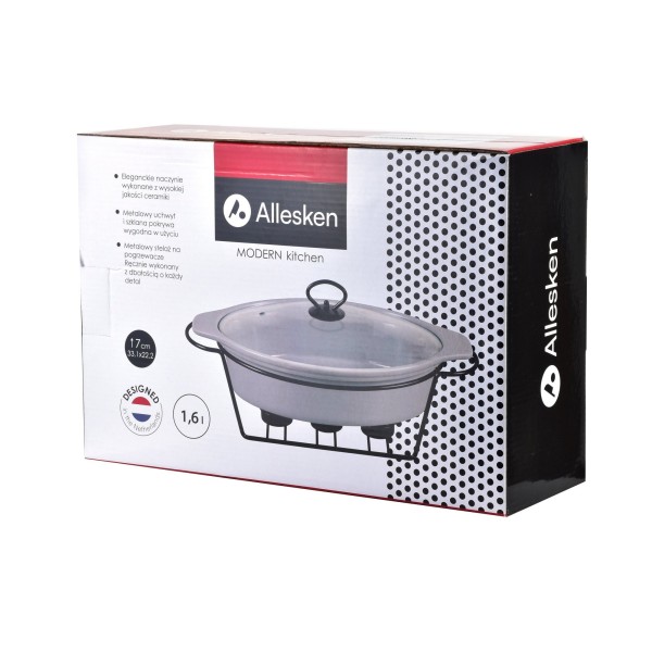 Naczynie z podgrzewaczem Allesken MODERN KITCHEN (1,6 l)