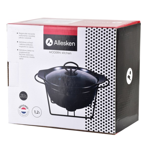 Naczynie z podgrzewaczem Allesken MODERN KITCHEN (1,2 l)