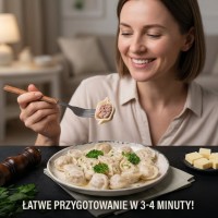 Pielmieni z kurczakiem i wieprzowiną 500g