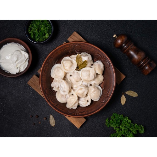 Pielmieni z wołowiną (bez wieprzowiny) 500g