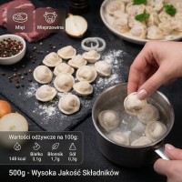 Pielmieni z wieprzowiną i wołowiną 500g