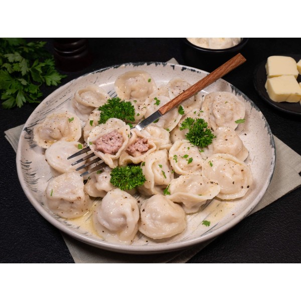 Pielmieni z wieprzowiną i wołowiną 1kg