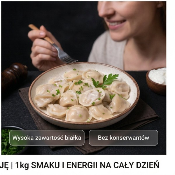 Pielmieni z kurczakiem 1kg