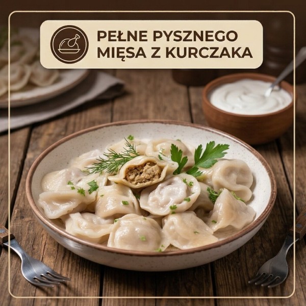 Pielmieni z kurczakiem 500g