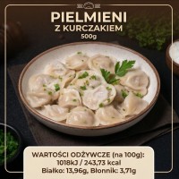 Pielmieni z kurczakiem 500g