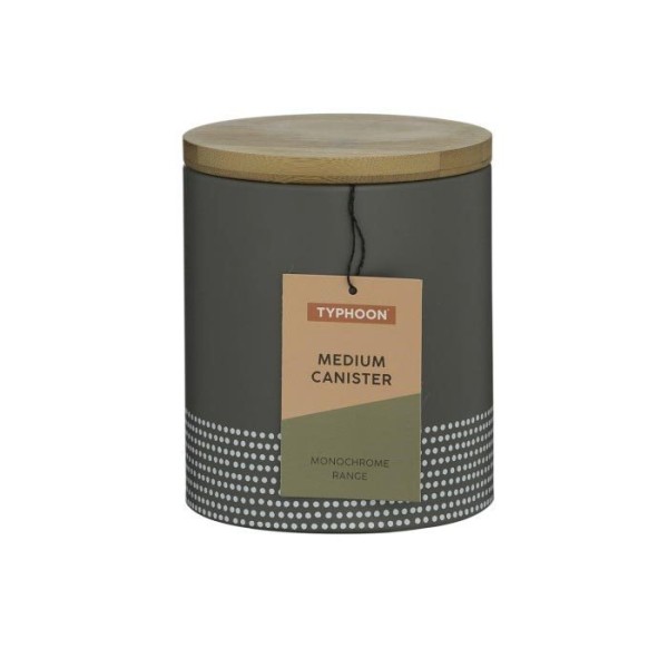 ТИП - Кухонний контейнер M, сірий, монохромний