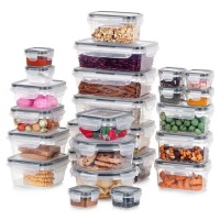 Pojemniki do przechowywania żywności VILDE 229159 (24 elementy)