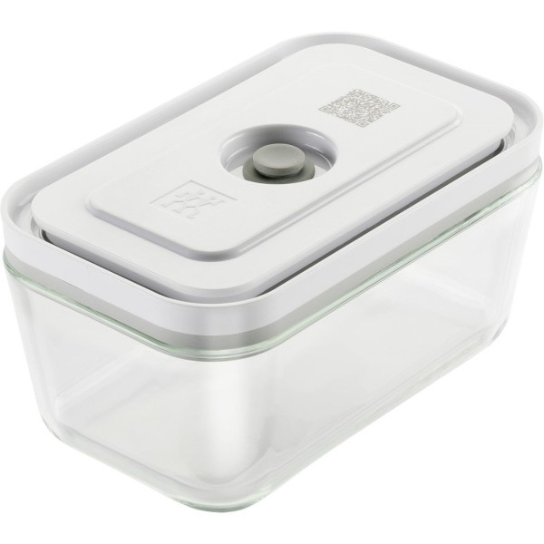 Прямокутний скляний контейнер ZWILLING FRESH & SAVE 0,95 л, сірий