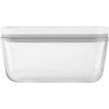 Прямокутний скляний контейнер ZWILLING FRESH & SAVE 0,95 л, сірий