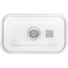 Прямокутний скляний контейнер ZWILLING FRESH & SAVE 0,95 л, сірий