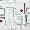 Прямокутний скляний контейнер ZWILLING FRESH & SAVE 0,95 л, сірий