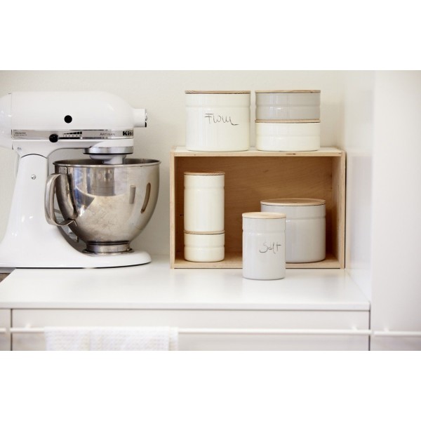 Pojemnik na żywność Riess Pure White (0,5 l)