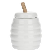 LA PORCELLANA BIANCA MENAGE Ємність для меду з ковшем