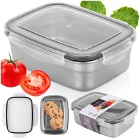 Сталевий харчовий контейнер з кришкою та ущільнювачем 700 мл EXCELLENT HOUSEWARE 229213