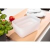 Прямокутний пластиковий контейнер ZWILLING FRESH & SAVE 1,1 л, сірий