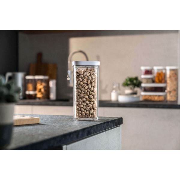 Пластиковий контейнер ZWILLING FRESH & SAVE CUBE, 3 шт. - 1,3 л, сірий