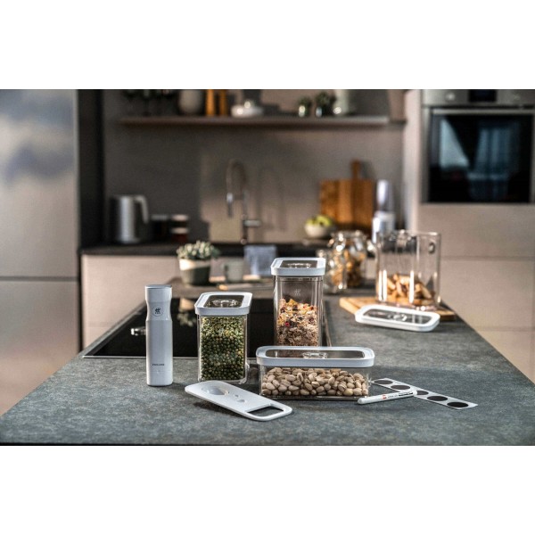 Пластиковий контейнер ZWILLING FRESH & SAVE CUBE, 3 шт. - 1,3 л, сірий