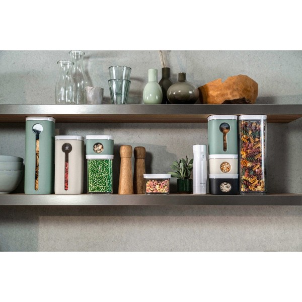 Пластиковий контейнер ZWILLING FRESH & SAVE CUBE, 4 шт. - 1,7 л, сірий