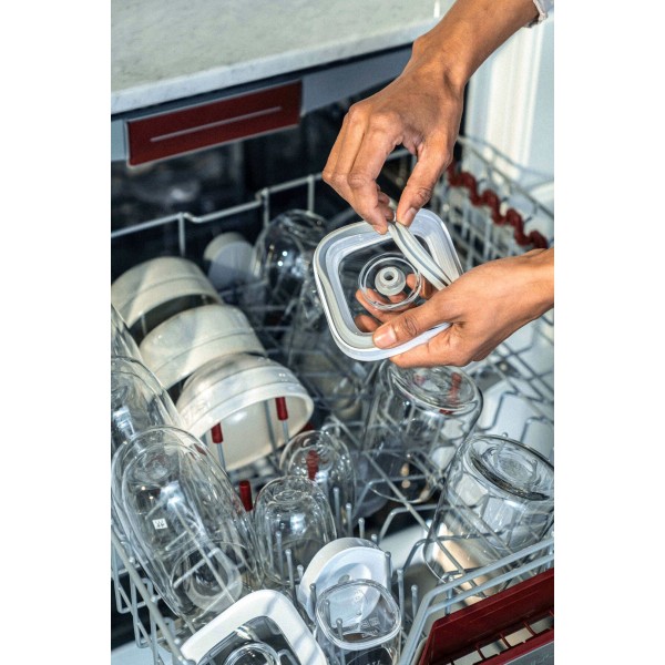 Пластиковий контейнер ZWILLING FRESH & SAVE CUBE, 4 шт. - 1,7 л, сірий