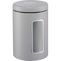 Контейнер Classic Line 2 л холодного сірого кольору з віконцем