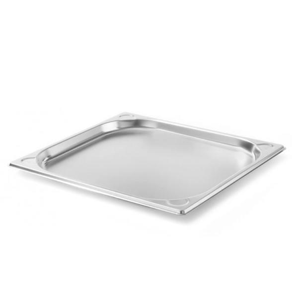 Pojemnik do żywności Hendi 806210 (gn 2/3, stal, wys. 40 mm)