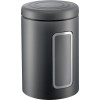 Матовий графітовий контейнер Classic Line об'ємом 2 л з віконцем