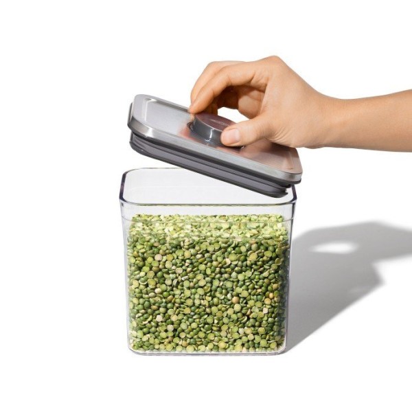 OXO-Квадратний контейнер 2,6 л. Сталь, STL