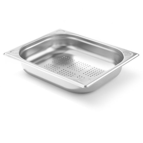 Pojemnik do przechowywania żywności Hendi 807323 (GN 1/2, perforowany, wys. 65 mm)
